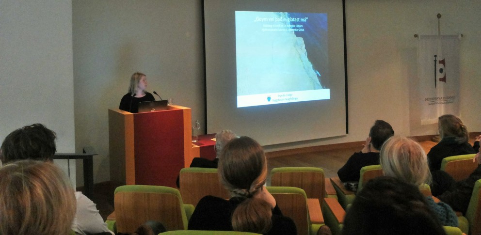 Erindi til heiðurs Kristjáni Eldjárn