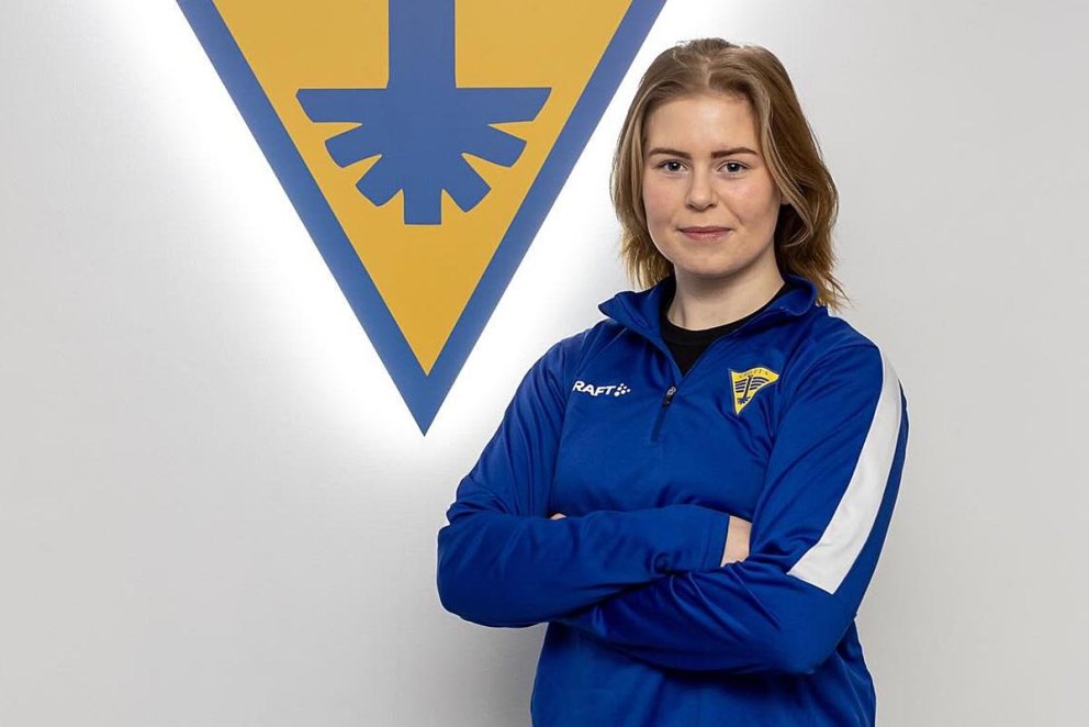 Margrét Rún komin í Gróttulitina en liðið gerir út frá Seltjarnarnesi. MYND AF VEF GRÓTTU