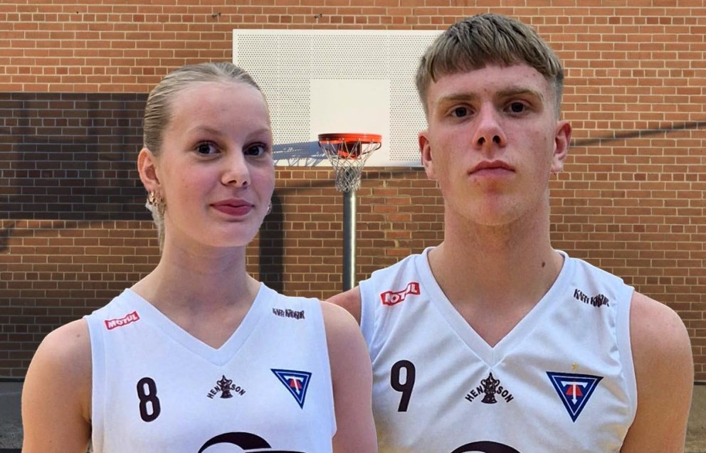 María Hrönn og Hallur Atli. Samsett mynd.