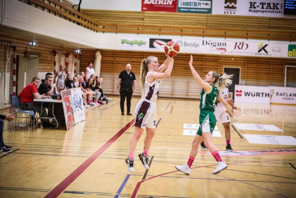 Marín í leiknum gegn Njarðvík. Mynd: Hjalti Árna.
