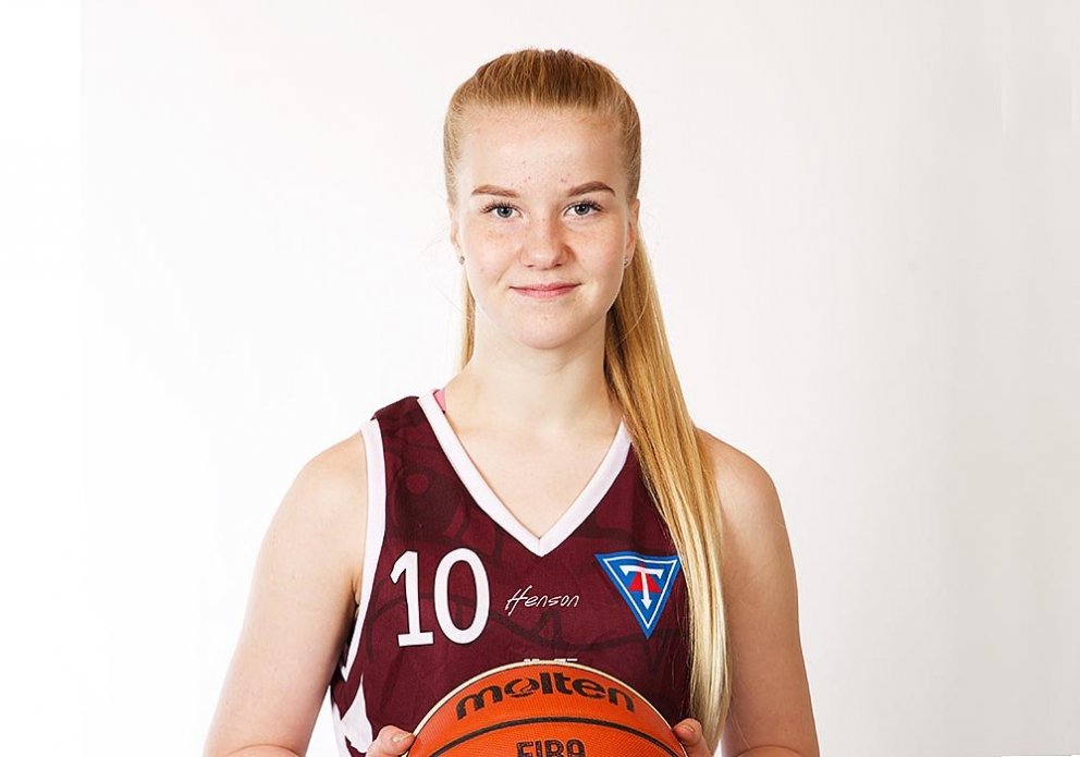 Marín Lind gerði 15 stig í dag, öll í síðari hálfleik. MYND: GG