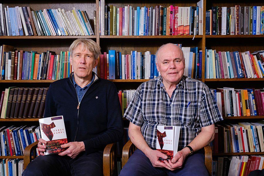 Már Jónsson og Jón Torfason. MYND: HÍ
