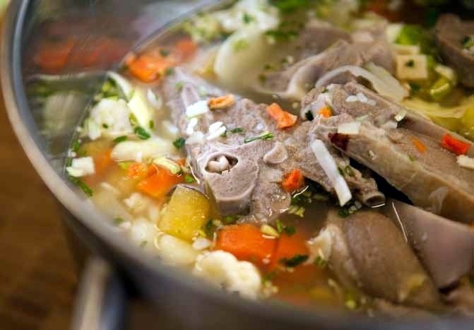 Íslensk kjötsúpa.