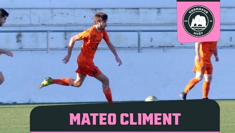 Spánskur Mateo Climent til Kormáks Hvatar