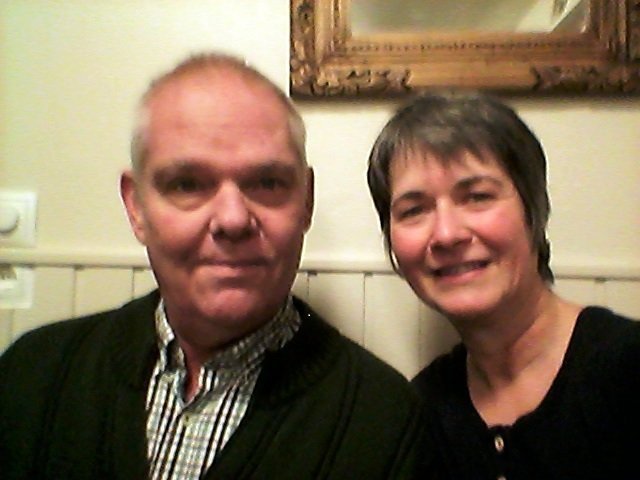 Matgæðingarnir Kristján og Angela. Aðsendar myndir.