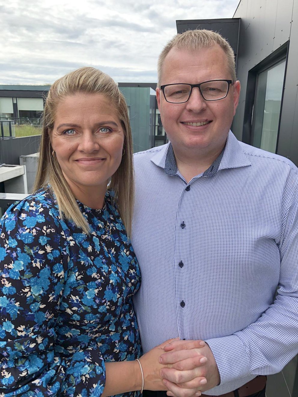 Sandra og Hreiðar. Mynd aðsend.