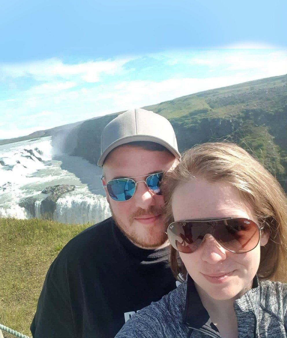 Kristinn og Hallfríður úti í náttúrunni. AÐSEND MYND