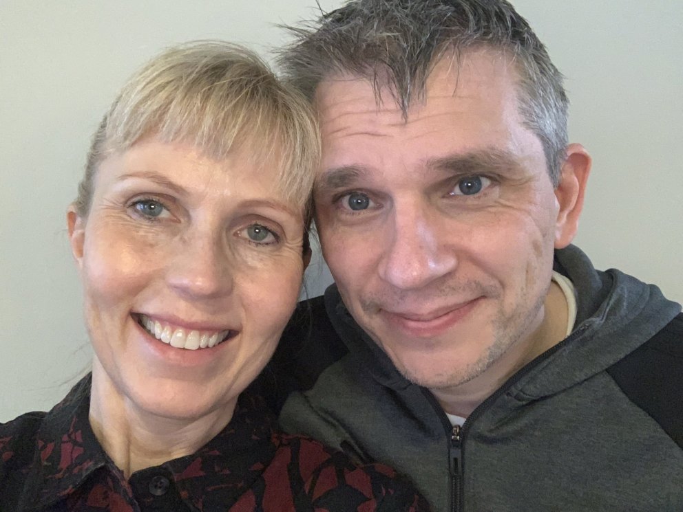 Júlía Pálma og Óskar Friðrik. AÐSEND MYND