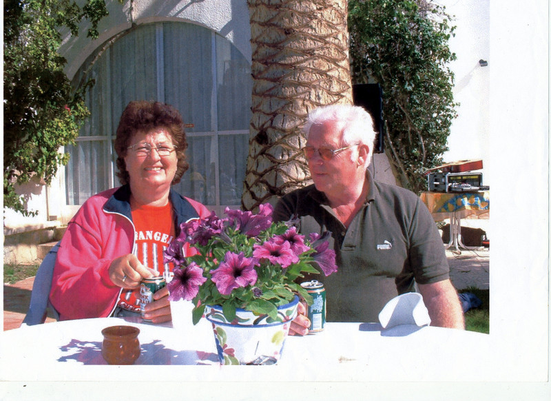 Matgæðingarnir Pálína og Jens. Mynd úr einkasafni.