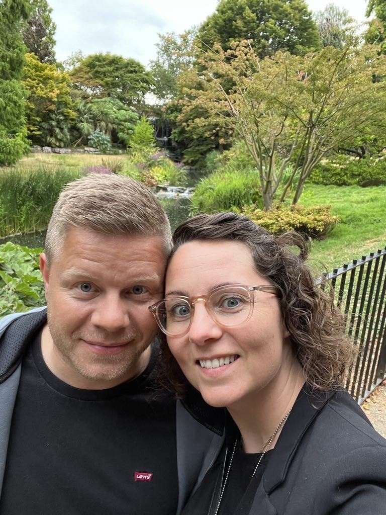 Sigurður Arnar og Karítas Sigurbjörg. Mynd aðsend.