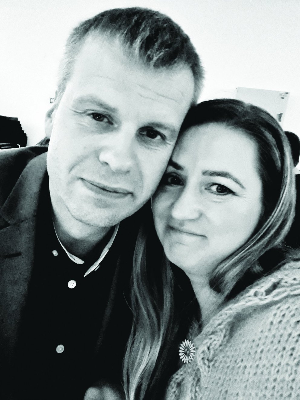 Vala og Sigurbjörn á góðri stundu. MYND AÐSEND.