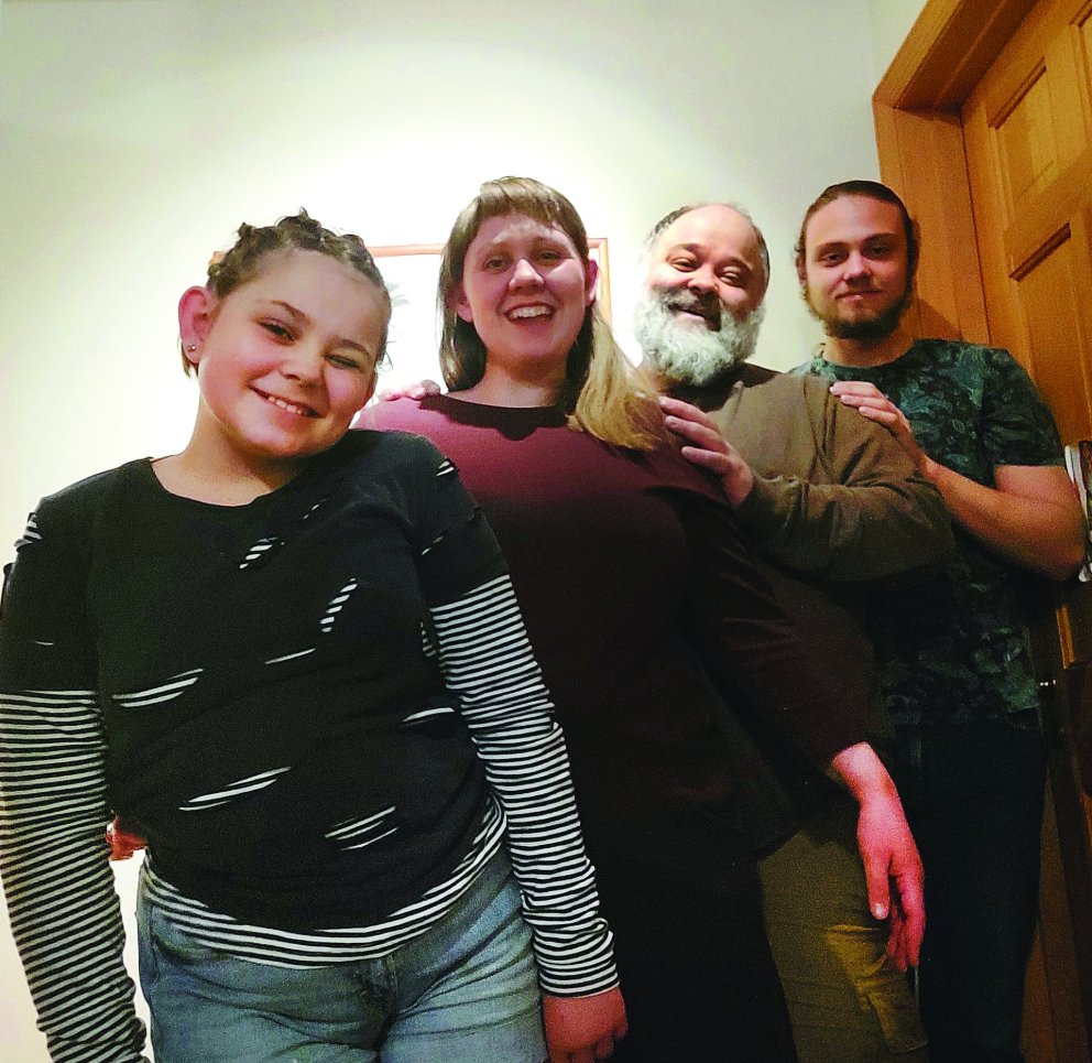 Harpa Sóllilja, Abba, Beggi og Haraldur Óli. MYND AÐSEND