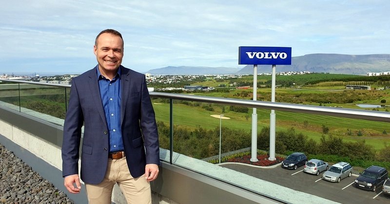 Marteinn segist mjög spenntur fyrir að hefja störf hjá Velti. Mynd: Veltir.is