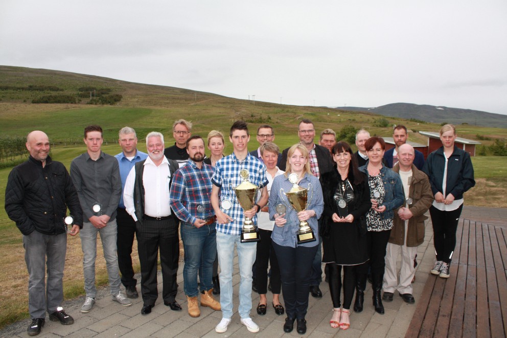 Frá Meistaramóti Golfklúbbi Sauðárkróks 2015. Mynd/Hjörtur Geirmunds.
