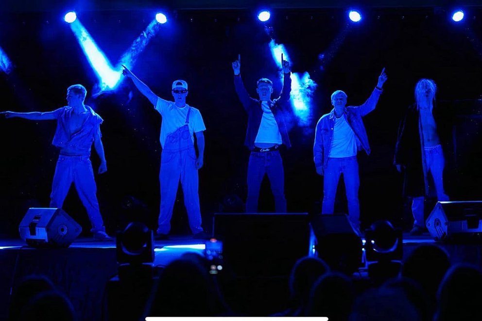 Frá LipSync-keppninni á síðustu Menningarhátíð NFNV. MYND AÐSEND