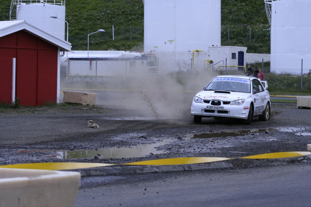 Kaffi Króks Rallý fór fram um helgina