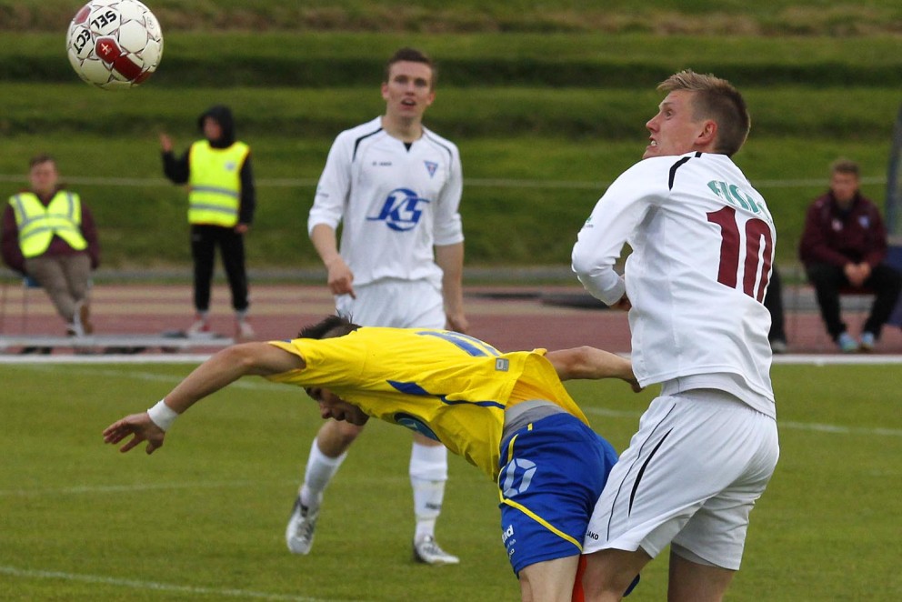 Aldrei að gefast upp