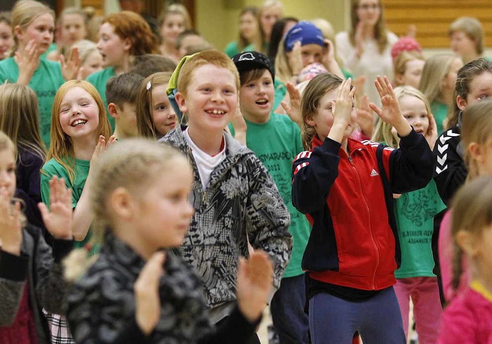 Það eru allir stjörnur á dansgólfinu