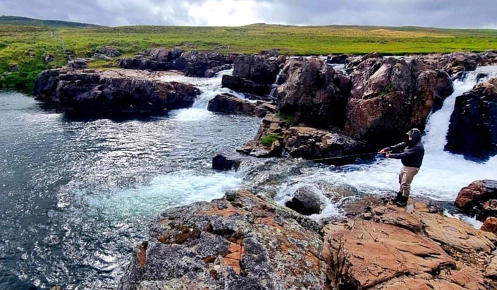 Úr Miðdalsá. MYND AF HÚNI.IS