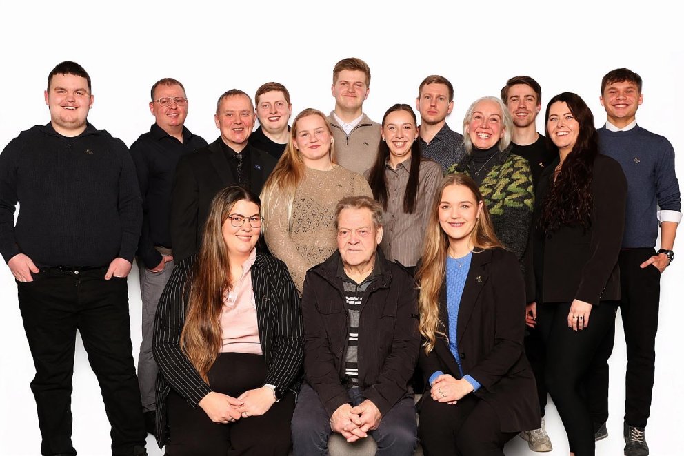 Frambjóðendur Miðflokksins í Skagafirði. MYND AÐSEND