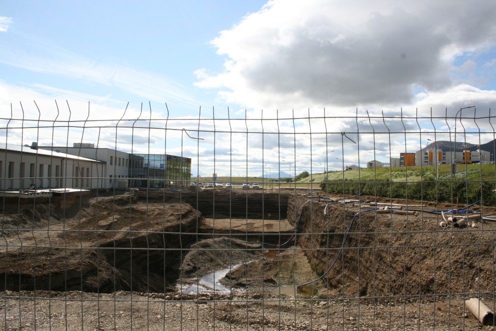 Framkvæmdir við Mjólkursamlagið