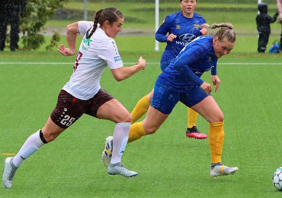 Mur á fullri ferð síðasta sumar. MYND: ÓAB