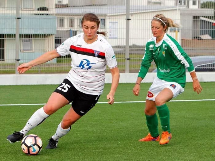 Murr í leik með Stólum síðasta sumar. Mynd af Facebook.