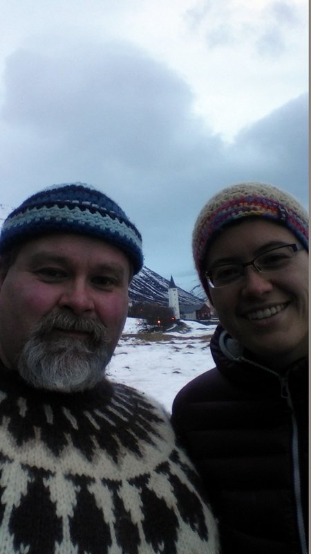 Matgæðingarnir Bjarni Kristófer og Agnes-Katharina. Aðsend mynd.