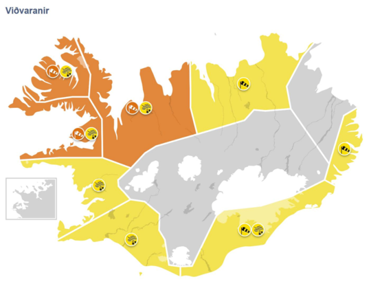 Myndir teknar af vedur.is