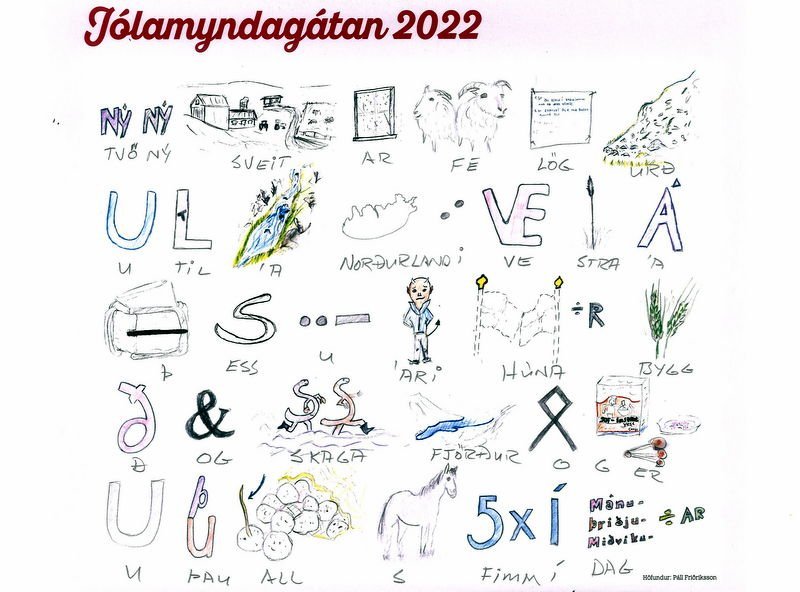 Verðlaunahafar jólamyndagátu - Fimm heppin fá bókavinninga