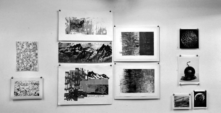 Frá sýningunni í Deiglunni. Mynd:Vísir.is