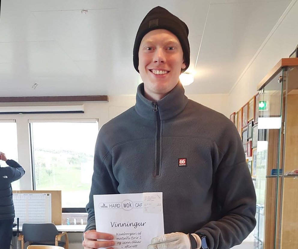 Hannes Ingi. Mynd tekin af Facebook-síðu GSS.