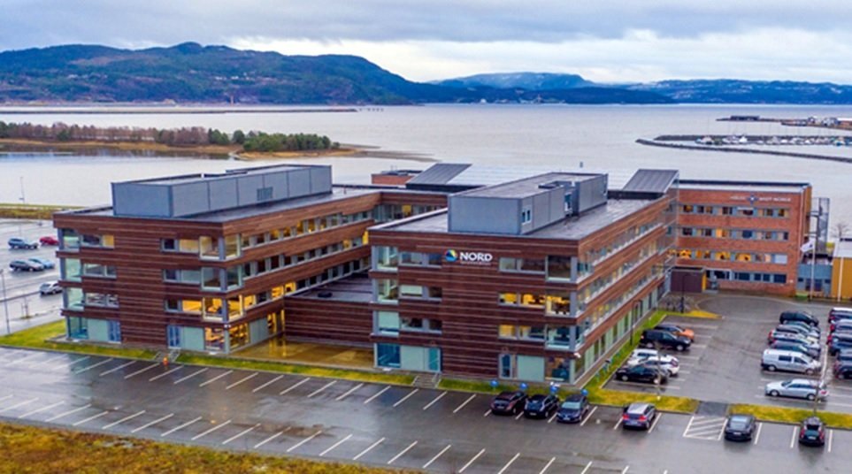Nord háskólinn, háskólasvæðið, í Stjørdal nærri Þrándheimi. Mynd af kynningarblaði fyrirlesara skólans.