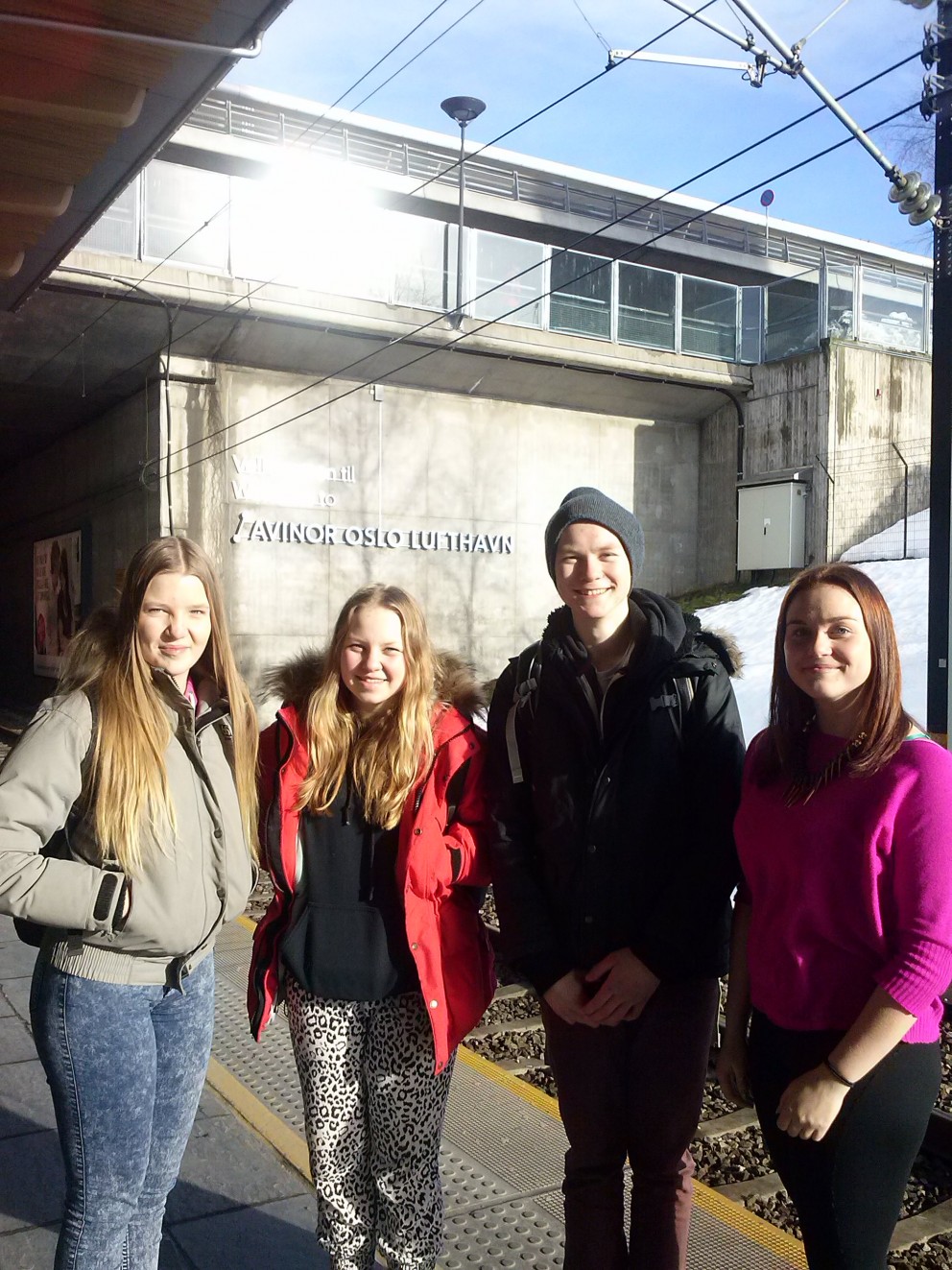 Erlend samskipti í Blönduskóla