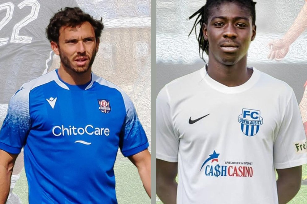 Fede og Bocar. MYNDIE AF NETINU