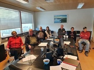 Frá fyrsta fundi Öldungaráðs Húnaþings vestra. Mynd: hunathing.is.