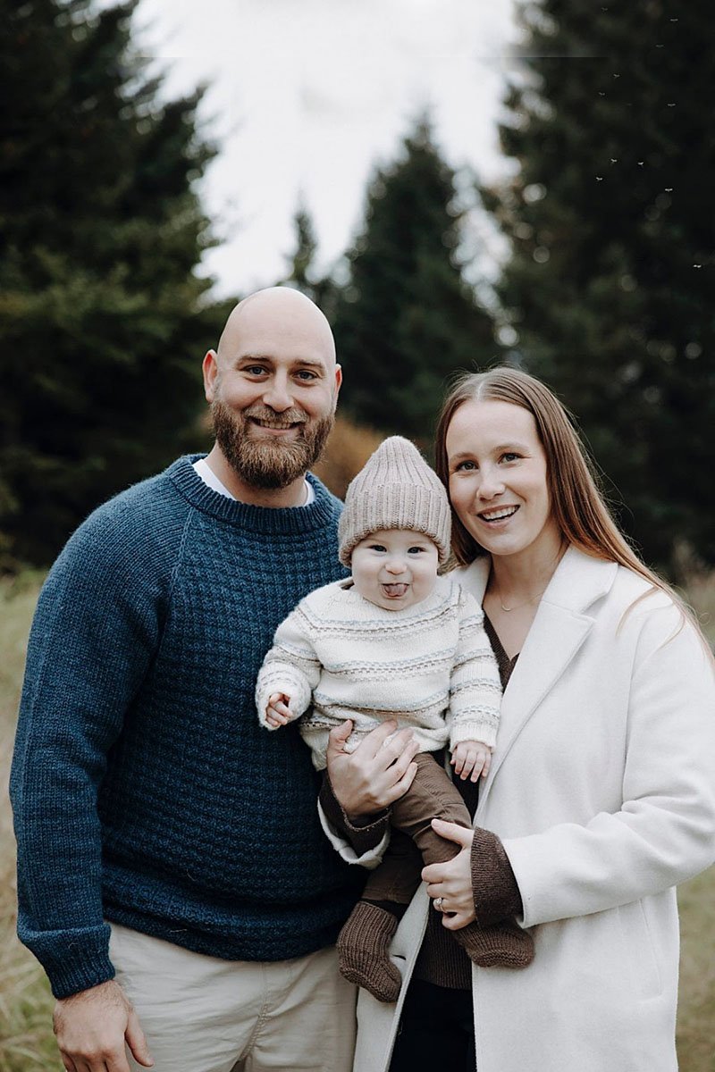 Mike, Emili Helgi og Ólína Sif. MYNDIR: JÓNDÍS HINRIKS