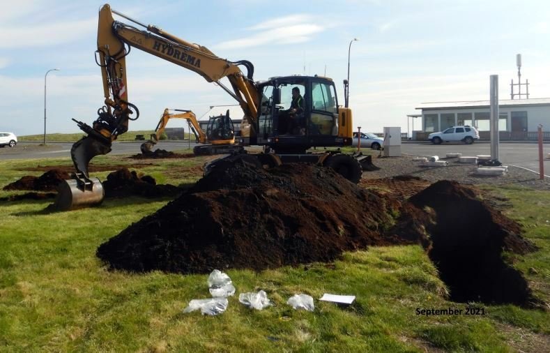 Frá Hofsósi. Mynd af forsíðu Tillagna að úrbótaátlun Verkíss.