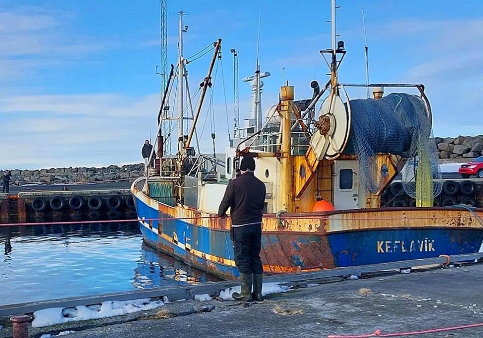 Onninn í höfn á Skagaströnd. MYND: SKAGASTANDARHÖFN