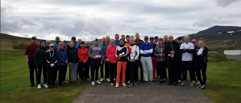 Þátttakendur á mótinu. Mynd:gss.is