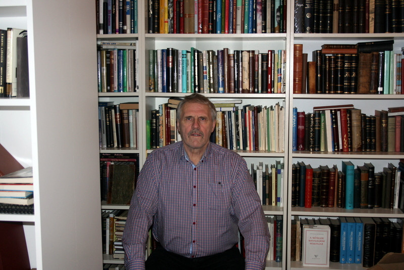 Örn Þórarinsson á Ökrum í Fljótum. Mynd úr einkasafni.