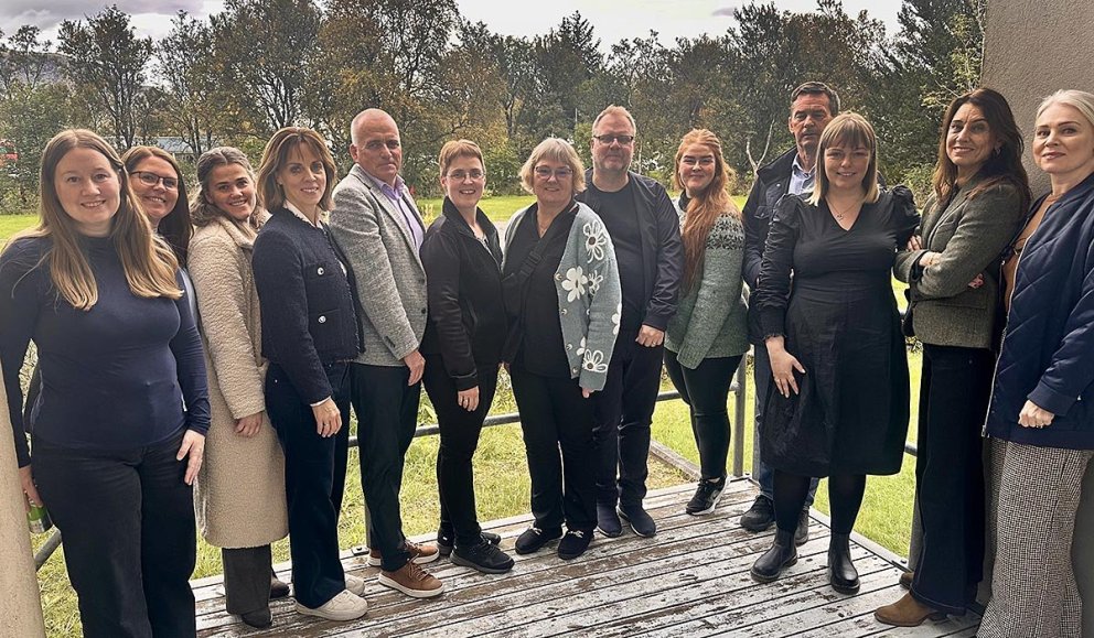 Fulltrúar á vinnufundir: AÐSEND MYND