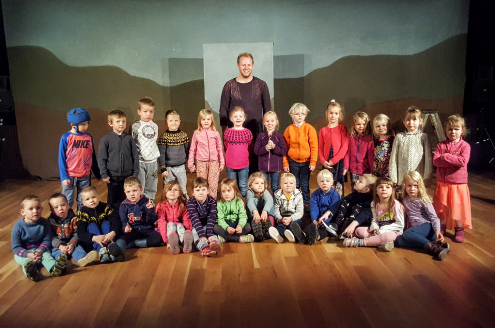 Frá sýningunni í Miðgarði í dag. Mynd: Skagafjörður.is.