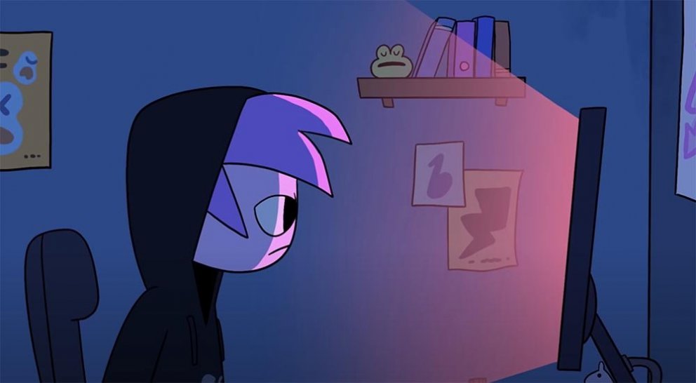 Skjámynd úr myndbandi Ouse.