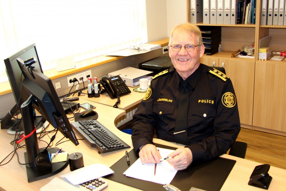 Páll Björnsson lögreglustjóri á Norðurlandi vestra er í opnuviðtali Feykis. Ljósm./BÞ