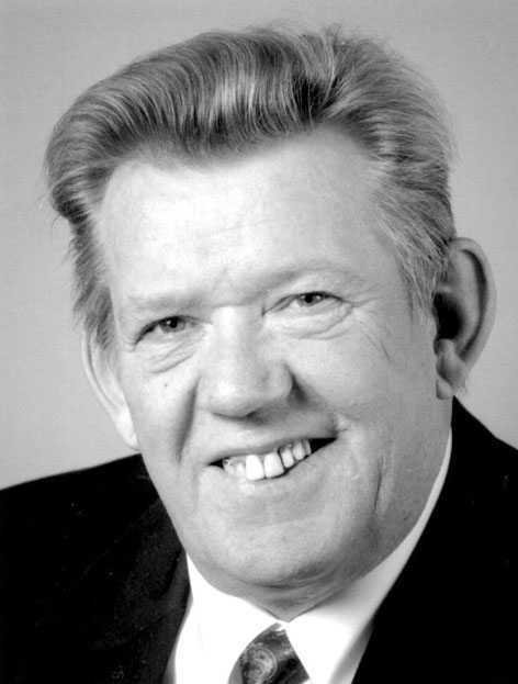 Páll Pétursson, alþingismaður Norðurlands vestra 1974–2003 (Framsóknarflokkur).
Félagsmálaráðherra 1995–2003. Formaður þingflokks Framsóknarflokksins 1980–1994. Mynd: Althingi.is.