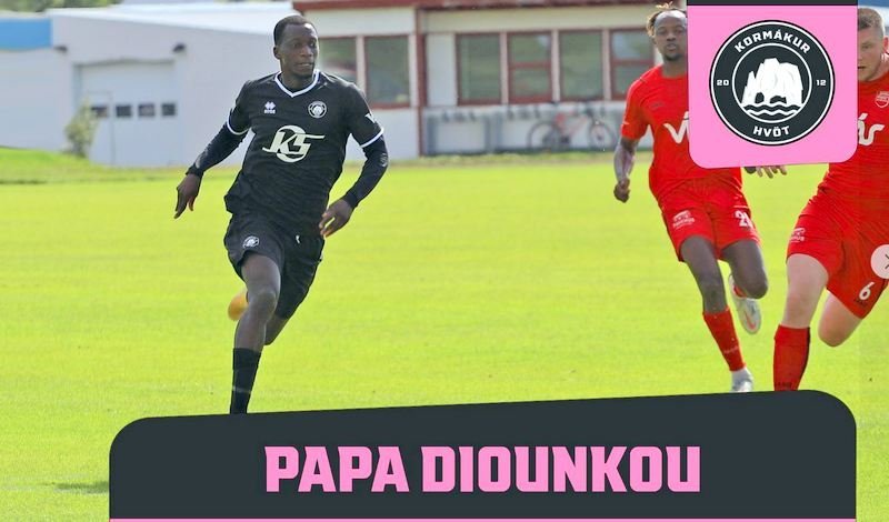 Papa Diounkou Tecagne framlengir hjá Kormáki Hvöt en Acai á förum