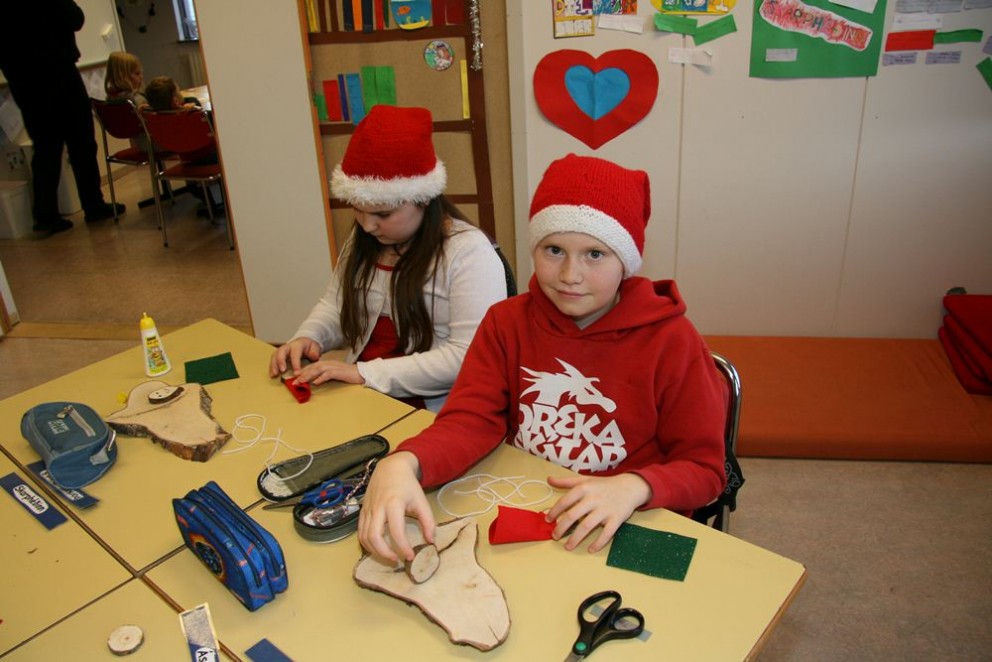 Sannkölluð jólastemning í Varmahlíðarskóla