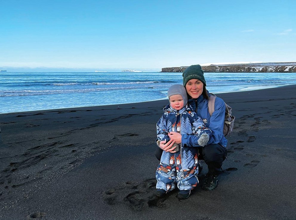 Með Margréti á myndinni er Einar Garðar Teitsson, AÐSEND MYND