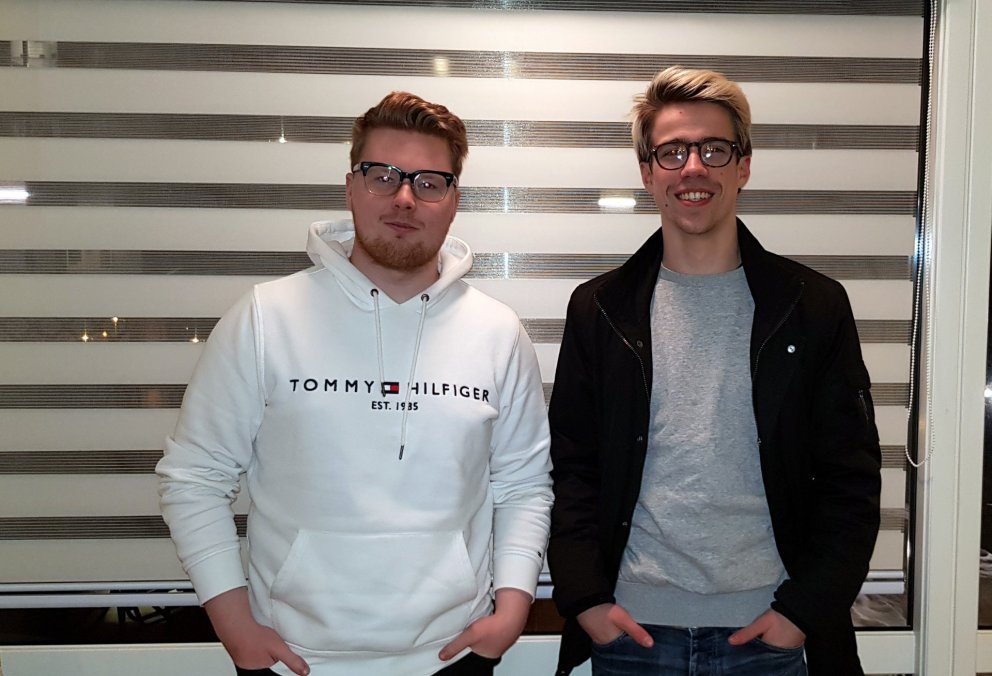 Hjörtur Ragnar Atlason, varaformaður og Ingi Sigþór Gunnarsson, formaður. Mynd: PF.